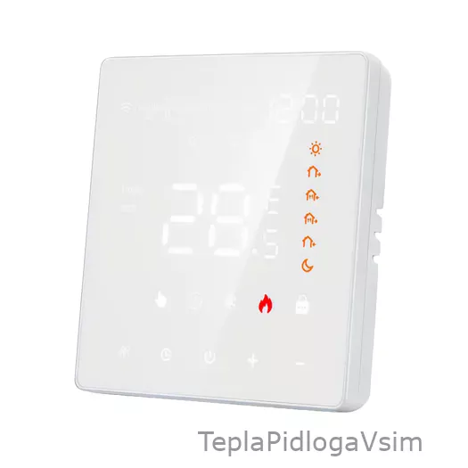 Фото 2 - Терморегулятор программируемый IN-THERM PWTG 081 Wi-Fi (белый)