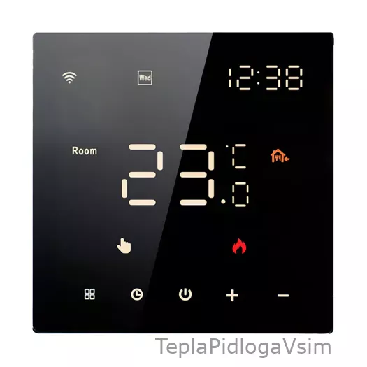 Фото 1 - Терморегулятор программируемый IN-THERM PWTG 081 Wi-Fi (черный)