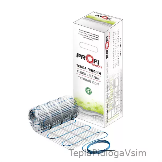 Фото 1 - Двожильний нагрівальний мат PROFI THERM 150