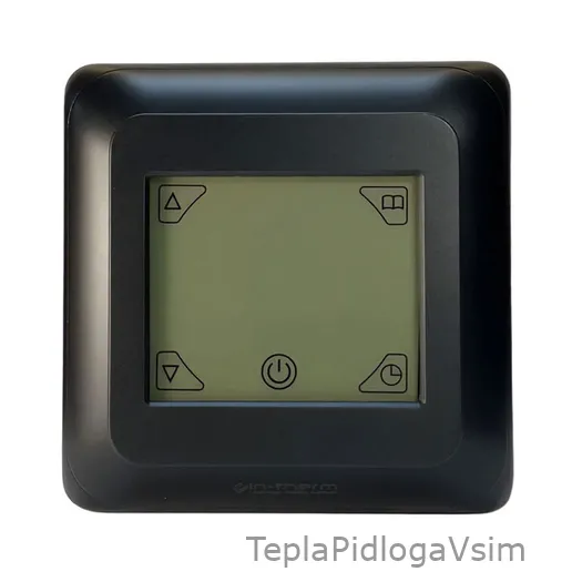 Фото 2 - Терморегулятор In-Therm WL 91 Чорний матовий