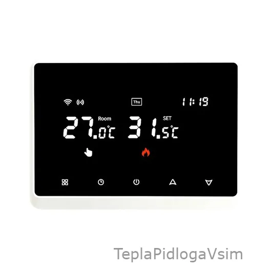Фото 1 - Терморегулятор In-Therm PWTG 098 Wi-Fi Белый