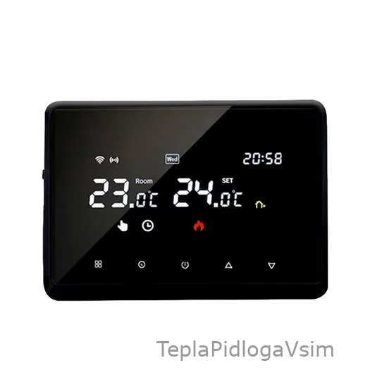 Фото 1 - Терморегулятор In-Therm PWTG 098 Wi-Fi Чорний