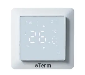 Терморегулятор Ecoterm LED Wi-Fi Белый