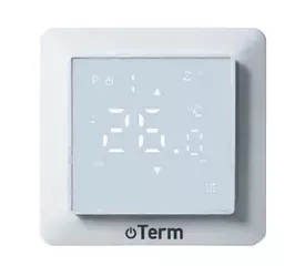 Терморегулятор Ecoterm LED Wi-Fi Белый