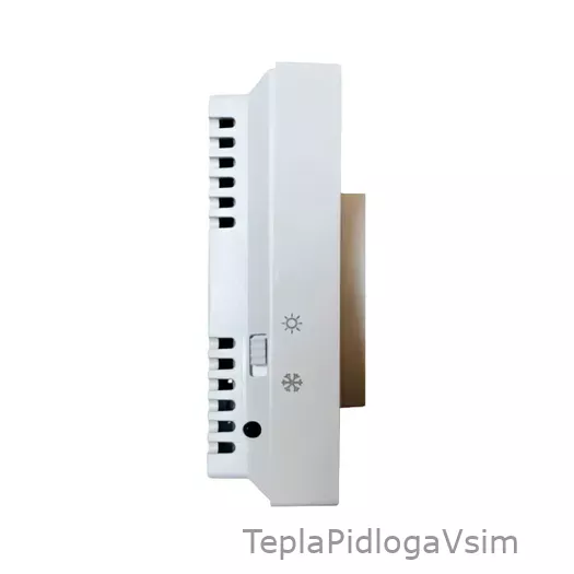 Фото 3 - Терморегулятор механический Castle AC309 Белый матовый