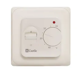 Терморегулятор механічний Castle RTC 70.26 Слонова кістка