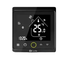 Терморегулятор программируемый Castle AC603H Wi-Fi VAB Черный