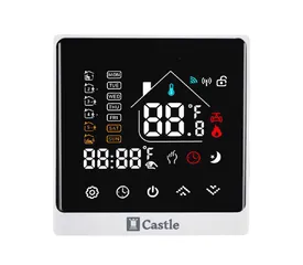 Терморегулятор програмований Castle AC8400H Білий