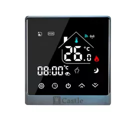 Терморегулятор программируемый Castle AC8400H Серебряный