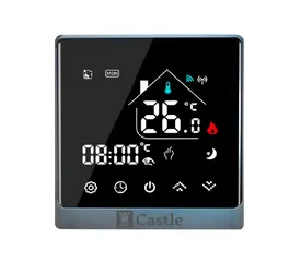 Терморегулятор програмований Castle AC8400H Wi-Fi Срібний