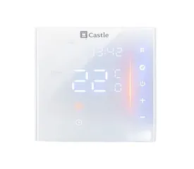 Терморегулятор програмований Castle AC601 Білий