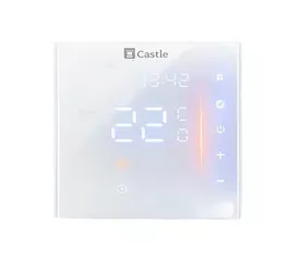 Терморегулятор програмований Castle AC601 Білий