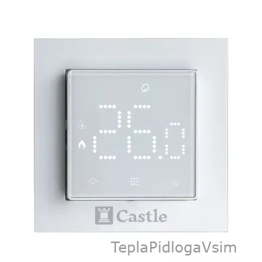 Фото 1 - Терморегулятор програмований Castle AC506H Wi-Fi