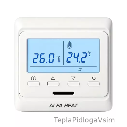 Фото 1 - Терморегулятор программируемый ALFA HEAT PRO Wi-Fi