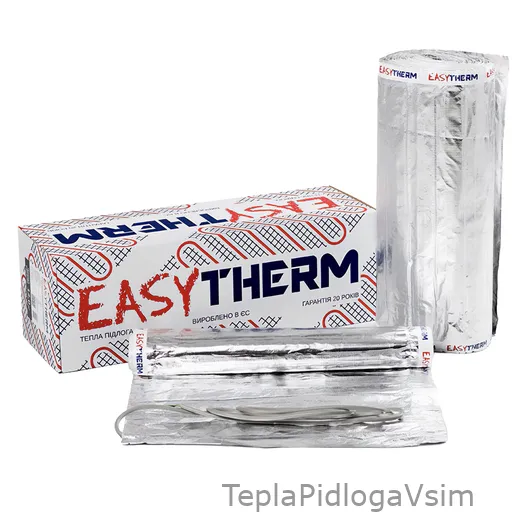Фото 1 - Нагрівальний мат двожильний Easytherm EMF у фользі 160 Вт/м²