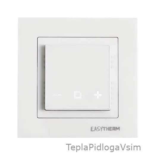 Фото 1 - Терморегулятор Easytherm ET-30M Білий матовий