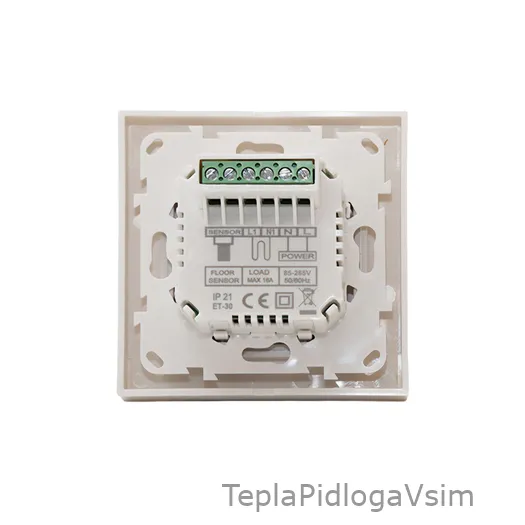 Фото 3 - Терморегулятор Easytherm ET-30M Білий матовий
