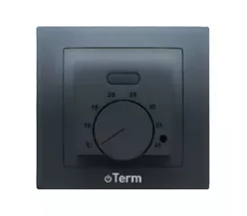 Терморегулятор механічний TERM ASFORA Чорний