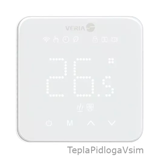 Фото 1 - Терморегулятор Veria Control WT45 Wi-Fi Белый